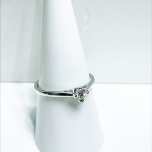 Platinum Diamond Solitaire Ring 